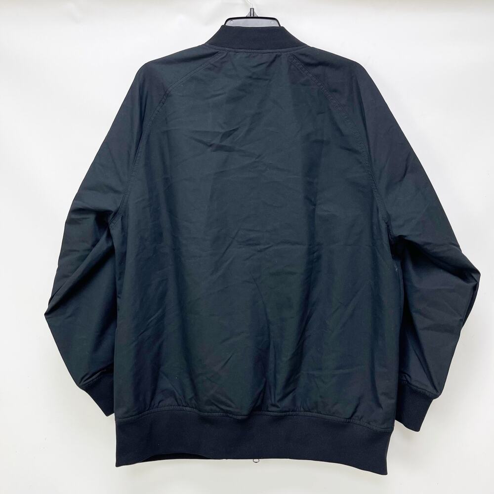 Everlane Womens Cotton Bomber Jacket Medium Black - Picture 6 of 9